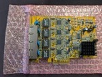 Startech ST1000SPEX4 Pcie 4-PORT Gigabit Ethernet Network Card New Missing Box. Fixed Price $40.00.