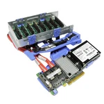 Ibm Serveraid M5015 6GB/S Controller 46C8927 +bbu Cables Backplane. Fixed Price $38.60.