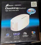 Mediasonic Usb 3.0 Docking Station HUR1-SU3-WT White *new*. Fixed Price $12.99.