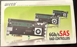 Areca 1882IX-16 Pcie Sas Raid Controller Card. Fixed Price $400.00.
