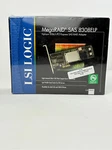 Nos Lsi Logic Megaraid Sas 8308ELP 3GB/S 8-PORT Pci Express Adapter EH2. Fixed Price $169.99.