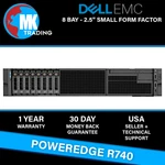 Dell Poweredge R740 8B Sff 2U Server -V3- Choose Cpus/ram/drives Wholesale. Fixed Price $690.00.