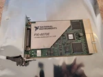 National Instruments PXI-6070E 1.25 Ms/s, 12-BIT, Multifunction I/o Daq. Fixed Price $250.00.