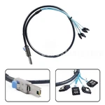 SFF-8088 To 4X Sata 7PIN Mini-sas Male Adapter Cable 1M 3.3FT. Fixed Price $16.98.