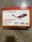 Startech Port Raid Controller Adapter Card, PCISATA4R1. Fixed Price $25.00.