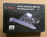 Rosewill Model RC-508 4-PORT Usb 3.0 Pci Express Card New Sealed. Fixed Price $24.99.