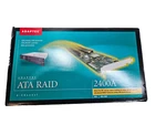 Adaptec Raid 32-BIT Pci ATA/100 Card AAR-2400A/EFIGS Kit. Fixed Price $42.99.