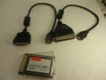 Adaptec Slim Scsi 1480A Cardbus Ultra Adapter + HD50 Cable Centronics. Fixed Price $133.45.