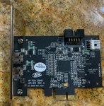 Hp HI348 Pcie Ieee 1394B Firewire Card 491886-01. Fixed Price $29.99.