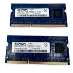 8GB Kit 2X4GB Elpida DDR3L 1600MHZ PC3L-12800S Laptop Ram EBJ40UG8EFU0-GN-F. Fixed Price $34.99.