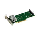 Supermicro AOC-SLG4-2H8M2 Lp 2X Pcie Gen Hybrid Nvme/sata M.2 Raid Boot Storag. Fixed Price $399.99.