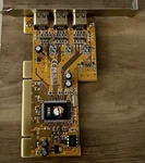 Siig 3-PORT Firewire Ieee 1394 Pci Adapter Card (NN-400012-S8) FW400 Tested. Fixed Price $27.50.
