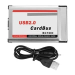 Pcmcia Usb 2.0 Cardbus Dual Port 480M Adapter For Laptop PC2746. Fixed Price $21.01.
