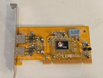Siig Two Port Usb Pci Adapter Card JU-P20011 Controller For K!. Fixed Price $9.39.