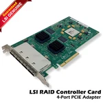 New Lsi 3GB/S Pci Express X8 Raid Controller Card P-X-SAS-4P-G SAS31601E. Fixed Price $24.99.