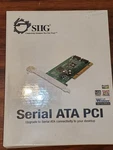 Siig Serial Ata Pci SC-SAT212-S4. Fixed Price $29.99.