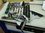 Pcpartner 35-8258-03 Motherboard W/P166 Cpu & Heat-sink, Port Cables Memory. Fixed Price $79.90.