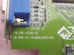 Gateway 6000833 Ati 3DRAGE Pro Agp Video Card, 109-43200-10. Fixed Price $65.00.
