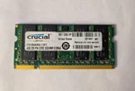 Crucial PC2-6400 Gb So-dimm Mhz DDR2 Sdram CT51264AC800 Tested. Fixed Price $45.00.