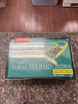 Adaptec AAR-2020SA Pci Serial Ata Raid New Sealed Box. Fixed Price $74.99.