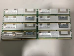 Misc. 8GB Kit 8X1GB 2RX8 PC2-5300F-555-11 DDR2 Server Ram HYMP512F72CP8N3-Y5. Fixed Price $15.00.