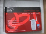 3COM Wireless 7760 11A/B/G Poe Access Point. Fixed Price $21.74.