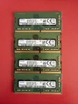 Samsung 8GB Lot Of (32GB) 1RX8 PC4 2666V Sodimm Memory *tested/working*. Fixed Price $99.99.