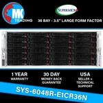 Supermicro SSG-6048R-E1CR36N 36B Lff 4U Server -V2- Choose Cpus/ram Wholesale. Fixed Price $887.00.