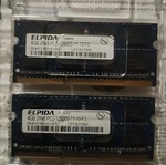Elpida 4GB 2RX8 PC3-12800S-11-10-F3 EBJ41UF8DU0-GN-F Laptop Memory Ram. Fixed Price $20.00.