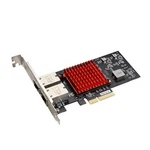 Intel X550-AT2 PCI-E3.0 X4 10GBE RJ-45 Dual Port Ethernet Network Server Adapter. Fixed Price $93.99.