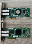 Lot Of Qlogic QLE2462 Pci-e Dual Port Fibre Channel Hba W/ Finisar Sfps. Fixed Price $15.00.