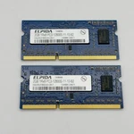 Elpida 4GB 1RX8 PC3-12800S-11-10-B2 Memory Ram EBJ20UF8BDU0-GN-F X2 2GB Sticks. Fixed Price $9.95.