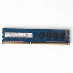 Hynix 4GB 1RX8 DDR3 Ram PC3-12800U 1600MHZ Desktop Memory HMT451U6AFR8C-PB. Fixed Price $12.50.
