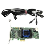 Adaptec 4-PORT Sas/sata 6GB/S Raid Pcie ASR-6405E/128MB. Fixed Price $33.15.