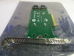 Sata M.2 Dual Drive Pcie Riser Card 759238-001 / 759505-001 High Profile. Fixed Price $95.00.
