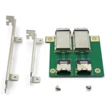 2-PORT Internal SFF-8087 To External 8088 Pci Mini Sas Adapter Raid. Fixed Price $29.29.