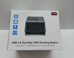 Syba Dual Bay Usb 3.0 Docking Station For 2.5" And 3.5" Sata Iiihdd/ssd. Fixed Price $39.95.