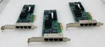 3X Dell YT674 Intel PRO/1000 Vt Quad Port Pci-e Server Adapters. Fixed Price $40.95.