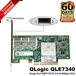 Dell Qlogic QLE7340 1-PORT 40GBPS Qdr Infiniband Server Hba Nic Adapter WPC3D. Fixed Price $31.99.