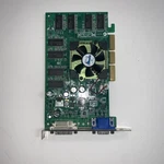 Nvidia Dell Geforce FX5200 128MB Agp Dvi Graphics Video Card 0U0842. Fixed Price $64.48.