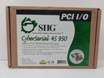 Siig Cyberserial 4S Pci I/o 16550 4-PORT RS232 Card JJ-P45012. Fixed Price $44.00.
