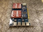 Digium Wildcard TDM410 Analog Telephony Pci + 4X X100M. Fixed Price $74.99.