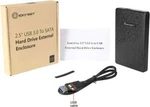 Syba SY-ENC25054 Usb 3.0 To Sata 2.5" Hard Drive External Enclosure Case. Fixed Price $12.95.