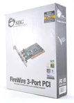 Siig 3 Port Pci Firewire Adapter Card NN-400012. Fixed Price $28.99.