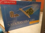 Adaptec Sata Sas Hba 1405 4-PORT Internal Pcie Storage Controller Card. Fixed Price $50.18.