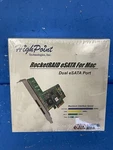 New Highpoint Rocketraid Esata Controller Mac Dual Port X4. Fixed Price $49.99.