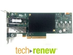 Emulex LPE31002-M6 Dual Port 16GBE Fibre Channel Hba Network Adapter Used. Fixed Price $50.00.