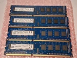Lot Of Kingston 4GB 1RX8 PC3-12800U DDR3 1600 Dimm Ram 9995402-120.A00G. Fixed Price $19.99.