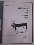 Hp 5300B Measuring System And 5310A Battery Pack Operating Manual, Used. Fixed Price $62.50.