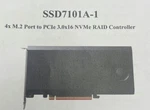 Highpoint Technologies SSD7101A-1 Raid Controller Card. Fixed Price $461.00.